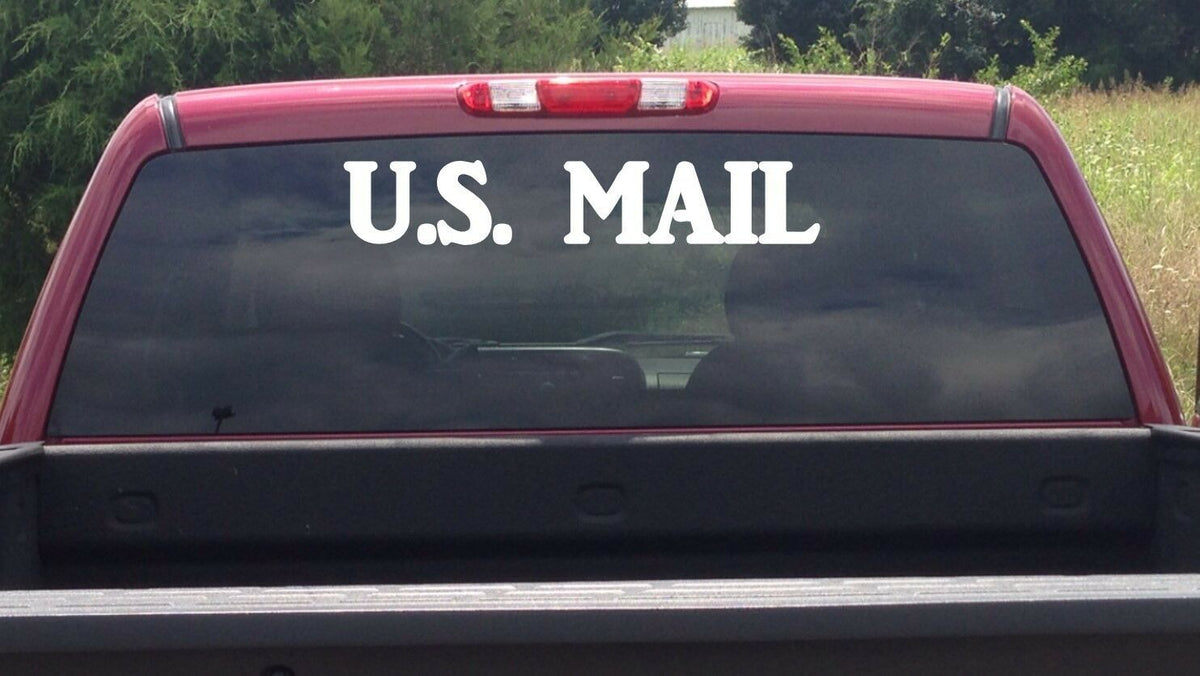 U.s. Mail X Vinyl Decal – 3.2 Inch