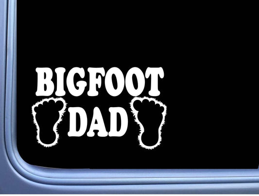 Bigfoot Dad Vinyl Decal – 6 Inch