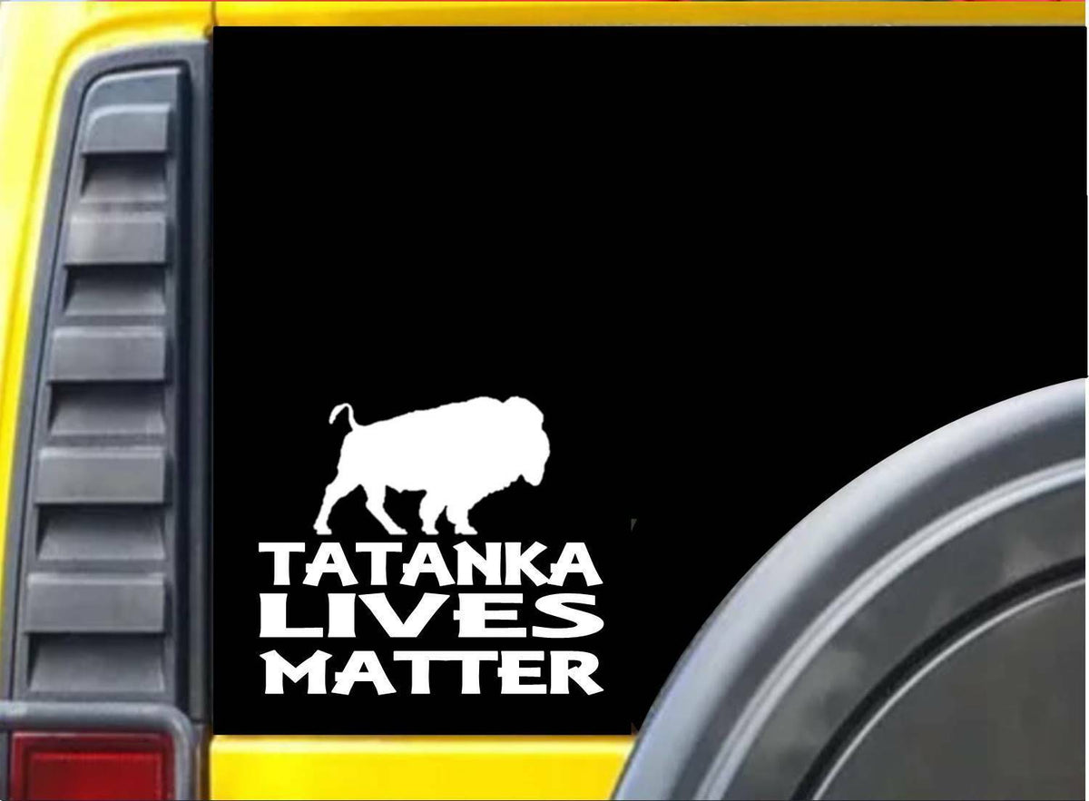 Tatanka Lives Matter Vinyl Decal – 6 Inch