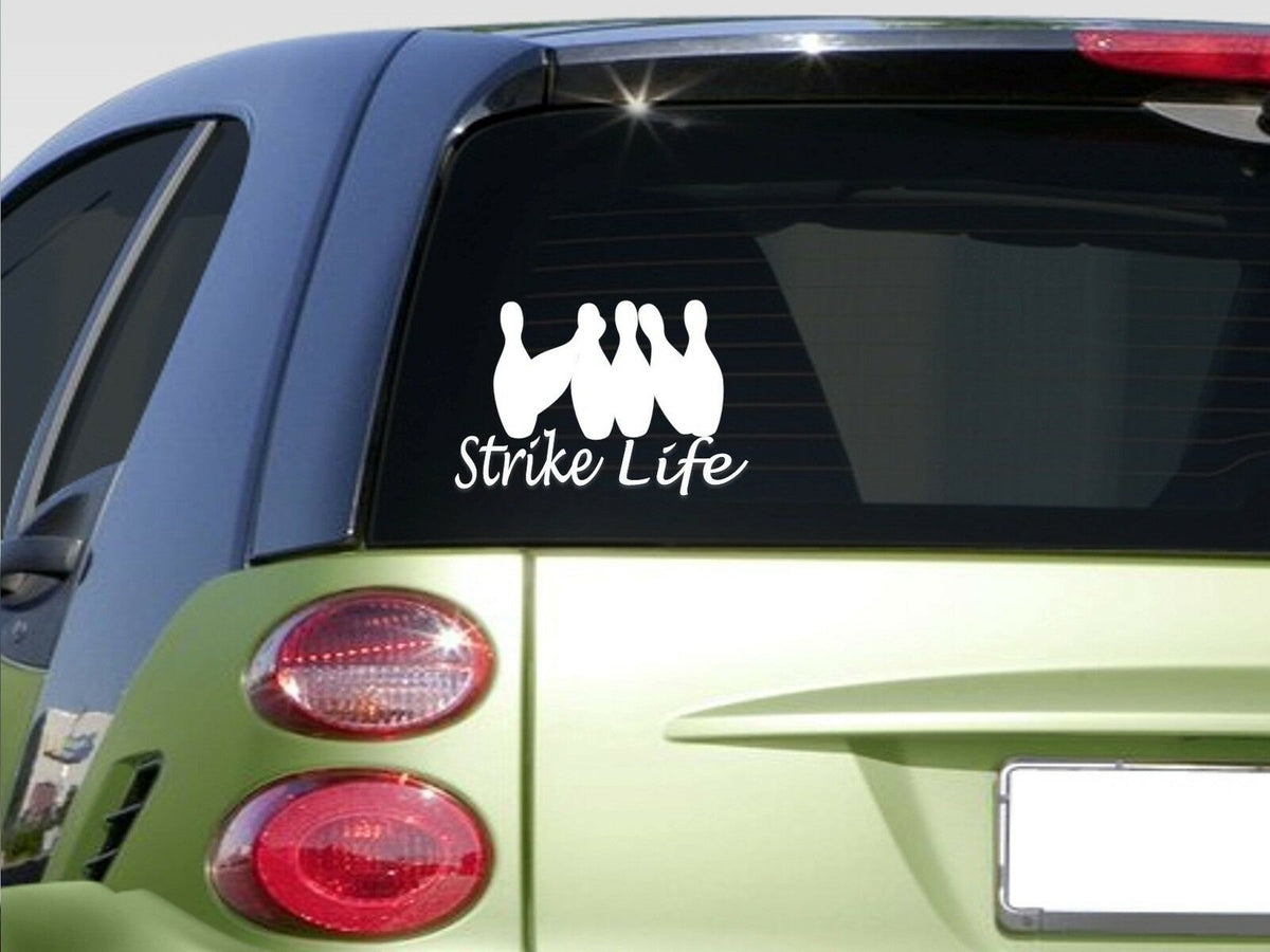 Strike Life Vinyl Decal – 8 Inch