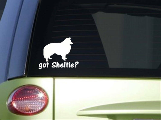 Got Sheltie Inch Vinyl Decal – 6 Inch