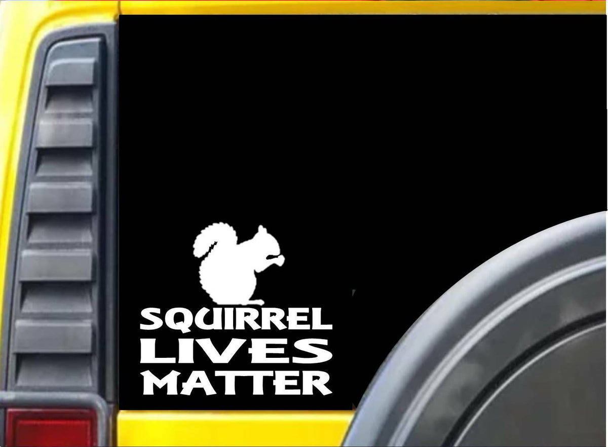 Squirrel Lives Matter Vinyl Decal – 6 Inch