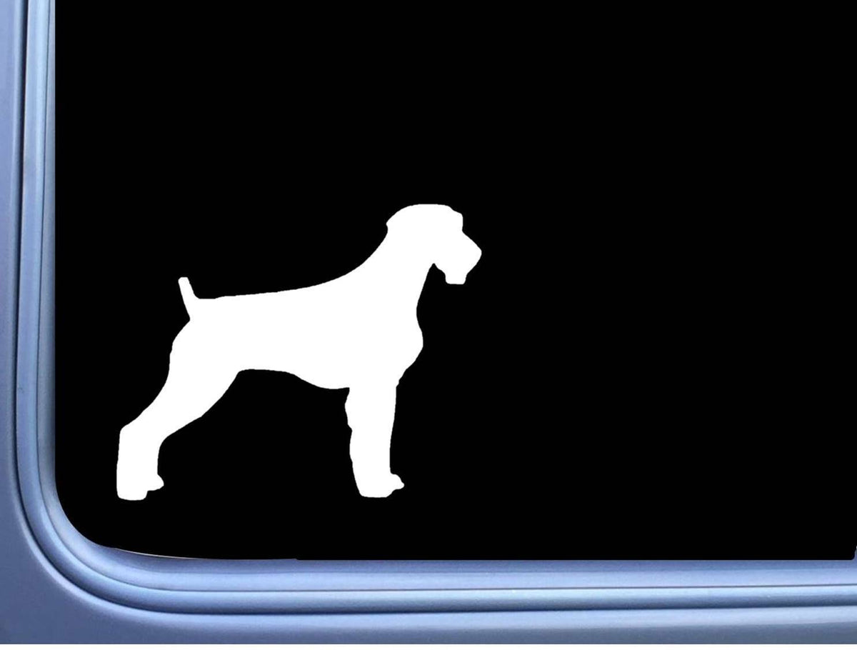 German Wirehaired Pointer Plain Vinyl Decal – 6 Inch