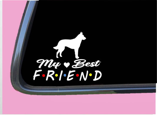 Malinois Vinyl Decal – 6 Inch