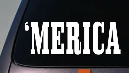 Merica Vinyl Decal