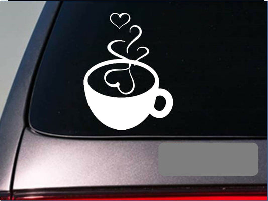 Coffee Vinyl Decal – 6 Inch