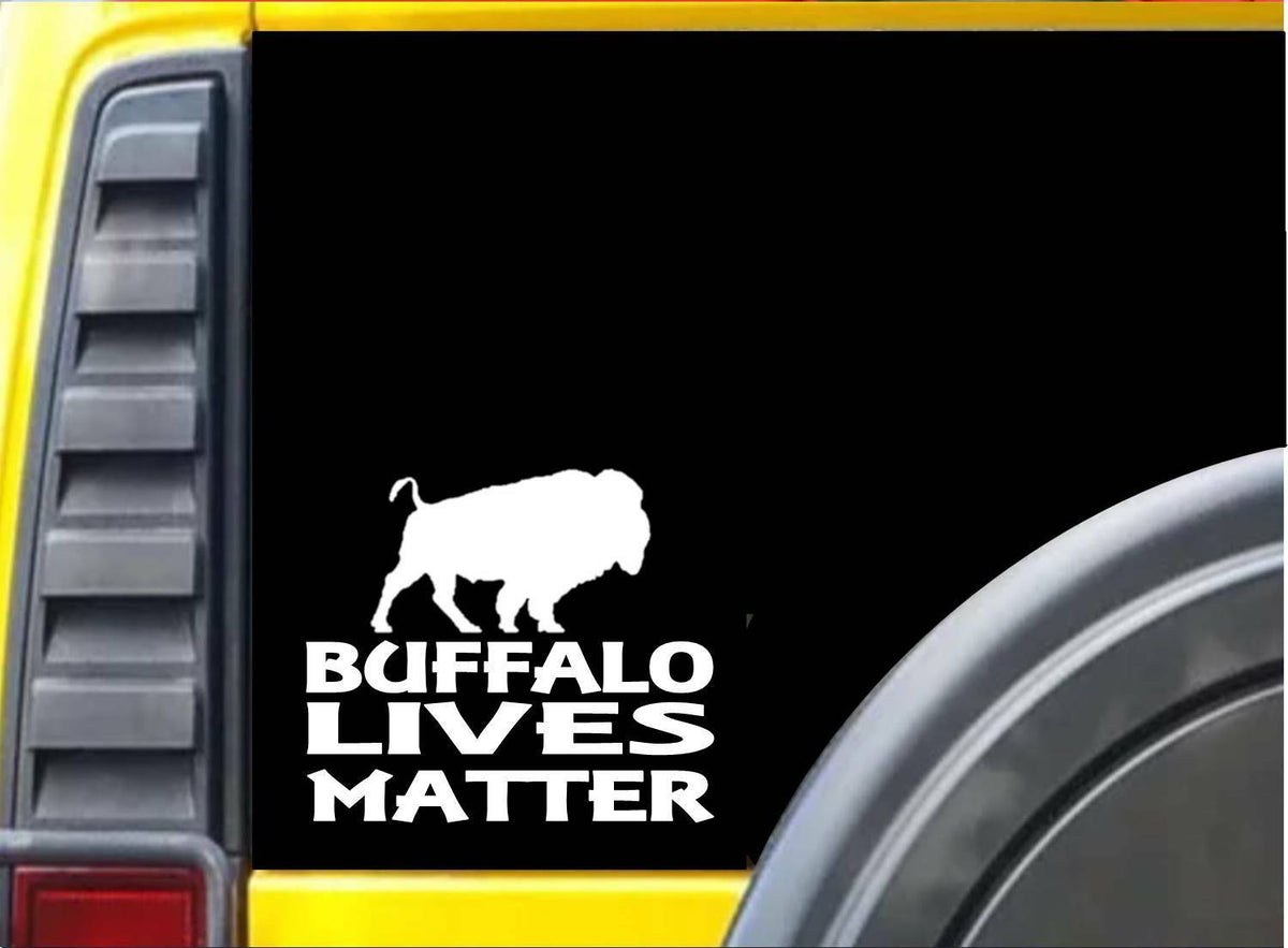 Buffalo Lives Matter Vinyl Decal – 6 Inch
