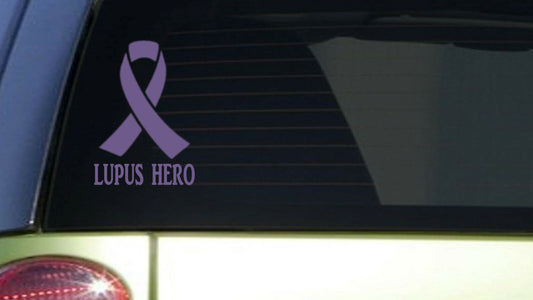 Lupus Hero 6X Vinyl Decal – 7.5 Inch