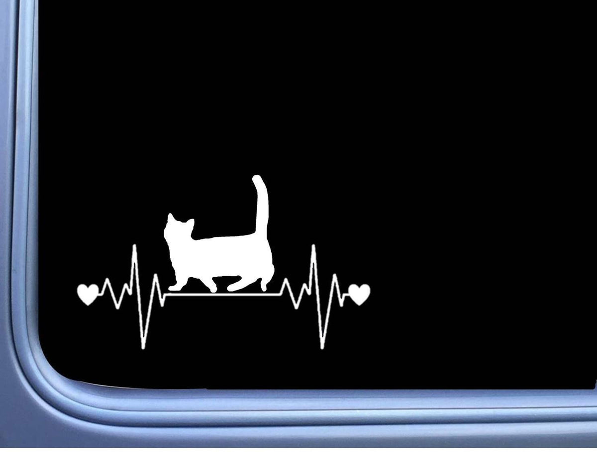 Munchkin Cat Lifeline Vinyl Decal – 8 Inch