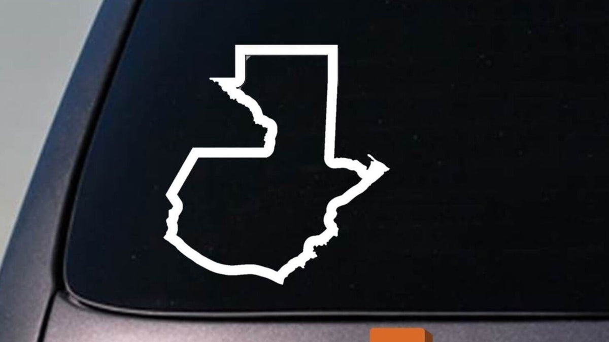 Guatemala Country Vinyl Decal – 6 Inch