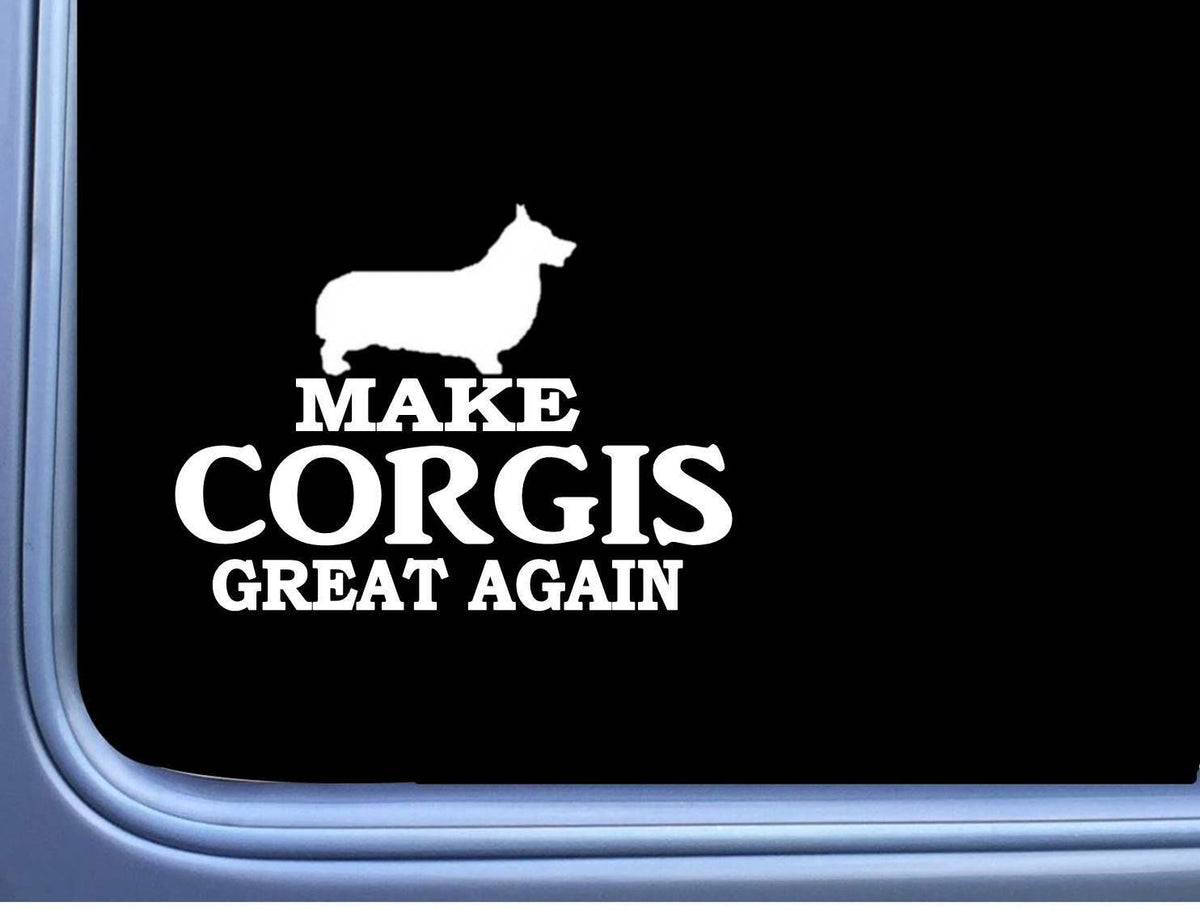 Corgi Maga Dog Vinyl Decal – 7 Inch