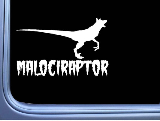 Malociraptor Vinyl Decal – 8 Inch