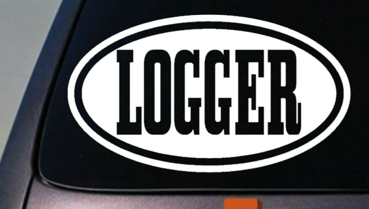 Logger Vinyl Decal – 6 Inch