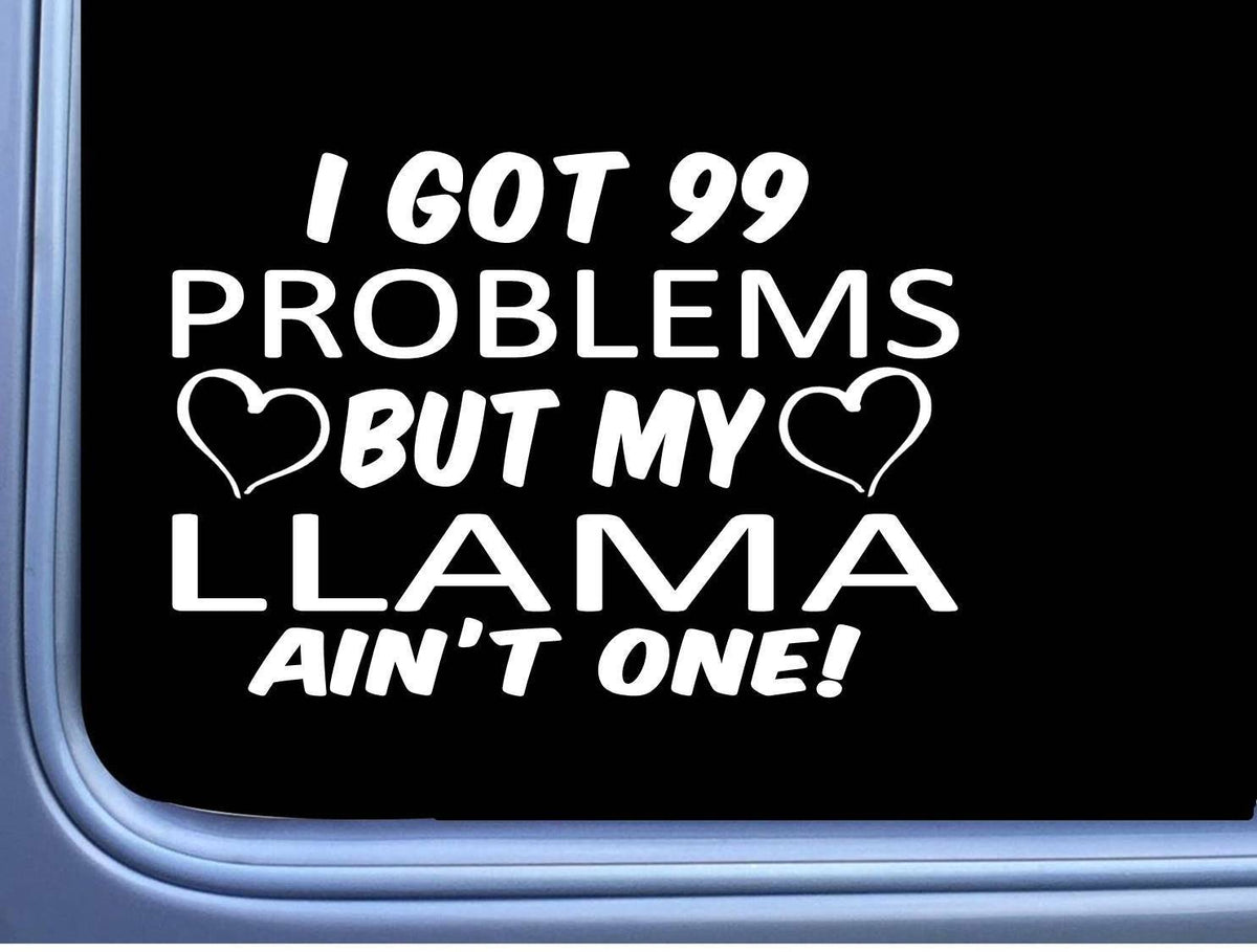 Llama Vinyl Decal
