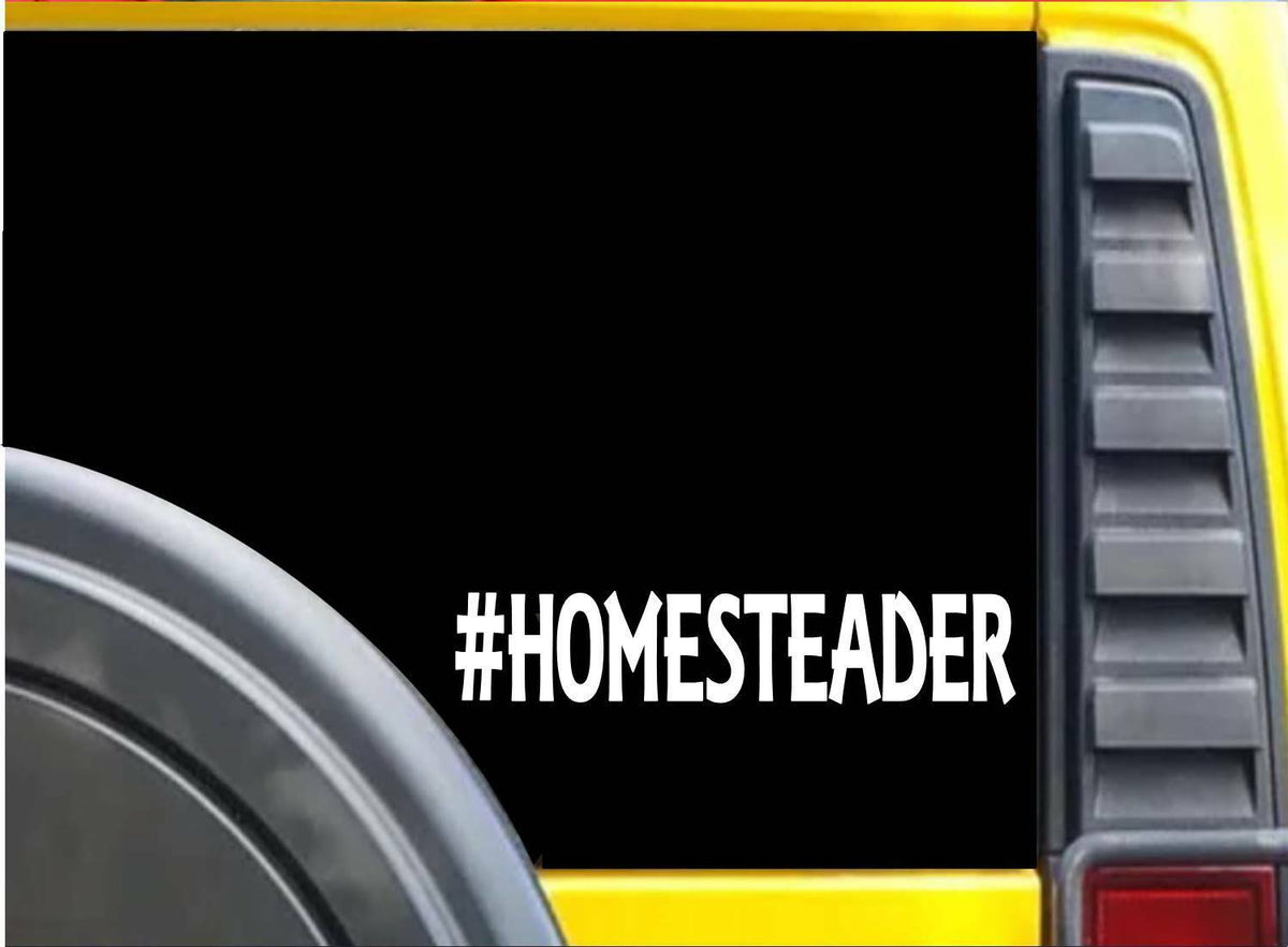 #Homesteader Vinyl Decal – 8 Inch