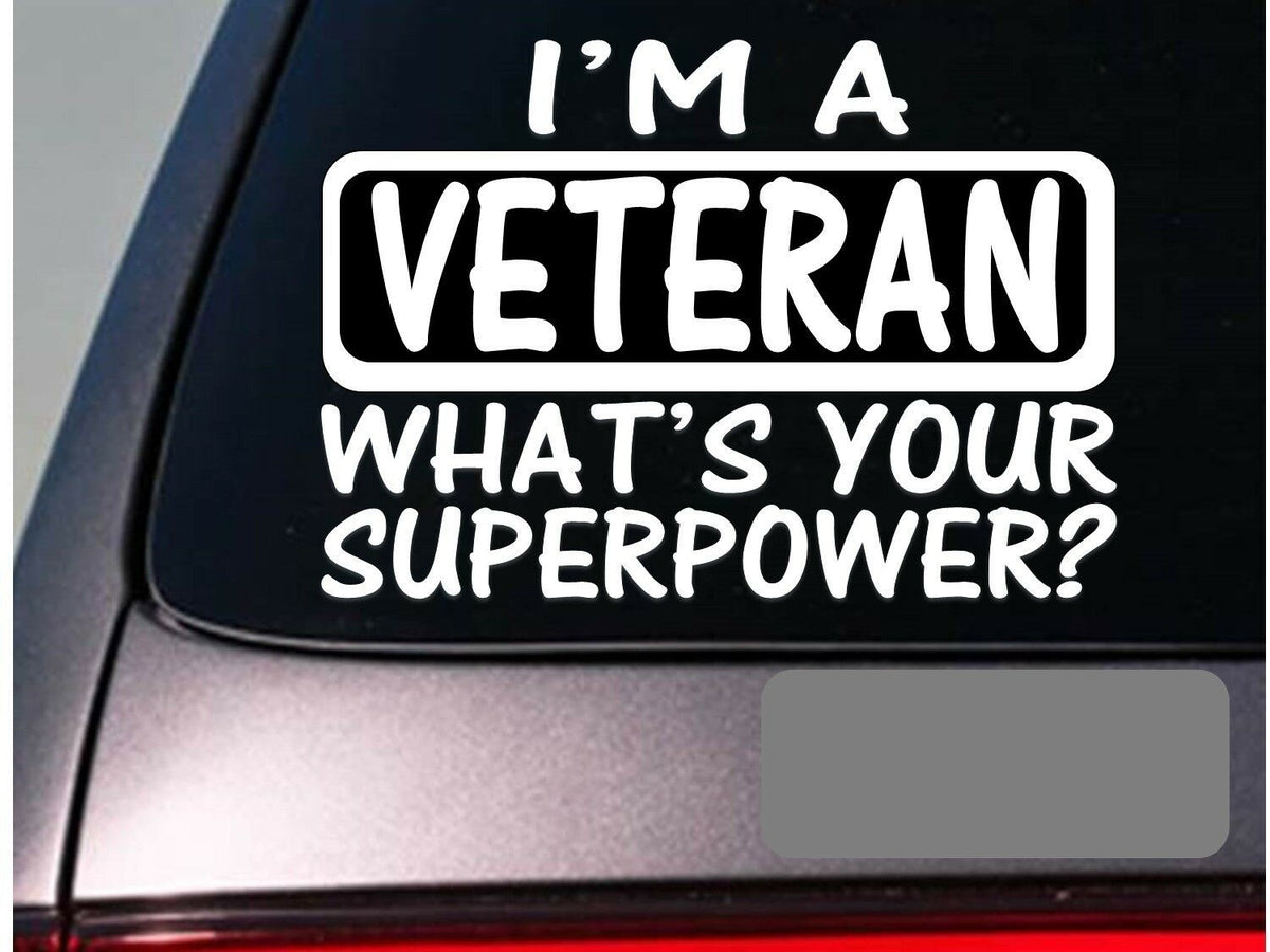 I'm a Veteran Vinyl Decal