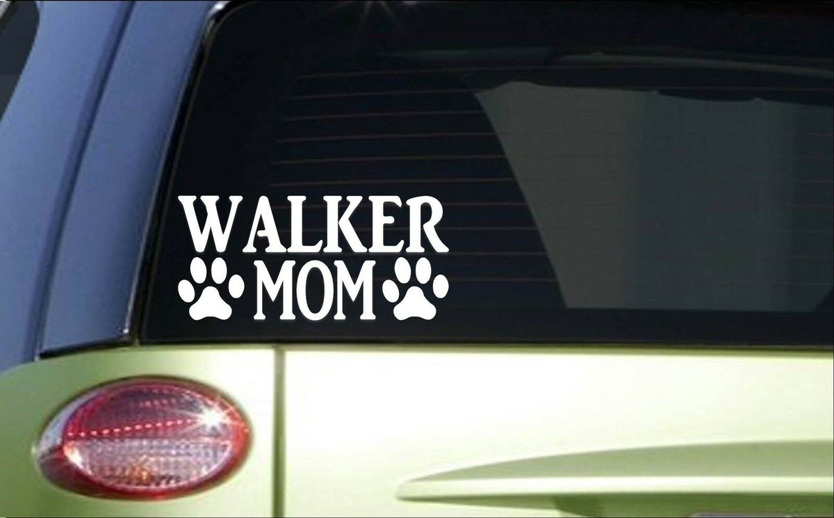 Walker Mom Vinyl Decal – 8 Inch