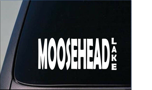 Moosehead Lake Vinyl Decal – 8 Inch