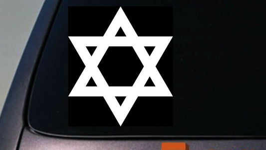 Star of David Vinyl Decal – 5.75 Inch