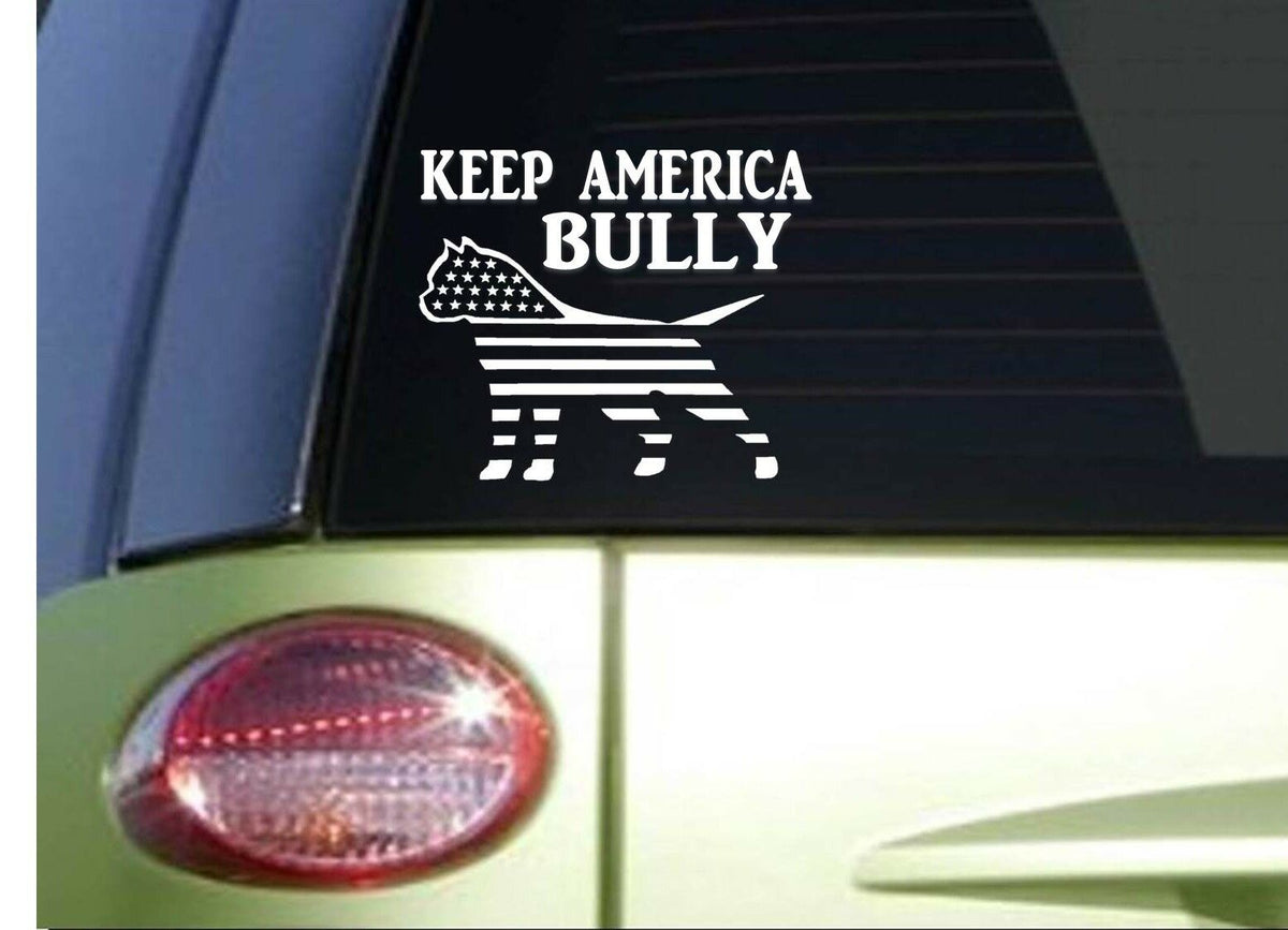 Keep America Bully Vinyl Decal – 6 Inch