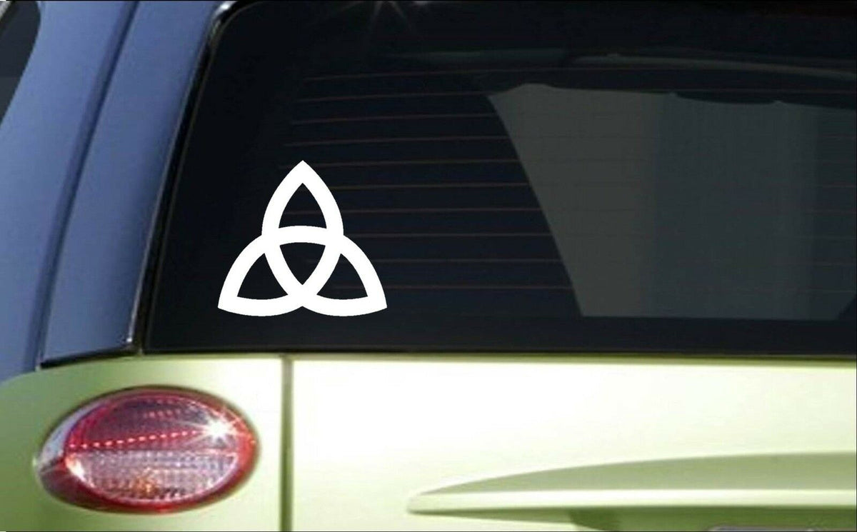 Celtic Eternity Knot Vinyl Decal – 8 Inch