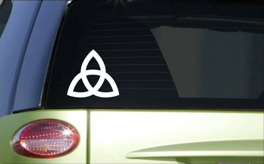 Celtic Eternity Knot Vinyl Decal – 8 Inch