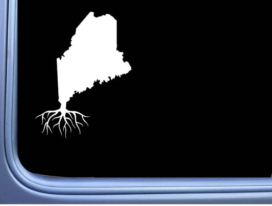 Maine Roots Vinyl Decal – 6 Inch