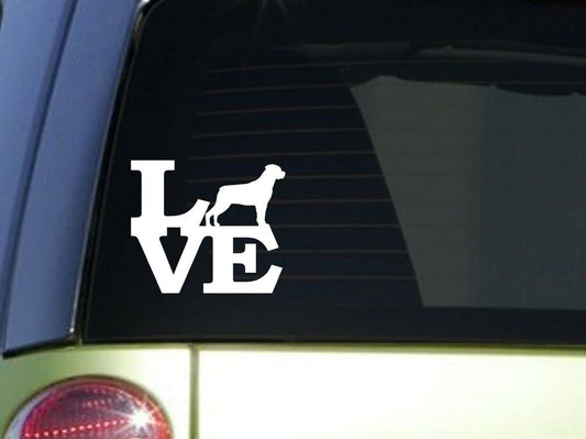 Rottweiler Love Vinyl Decal – 6 Inch