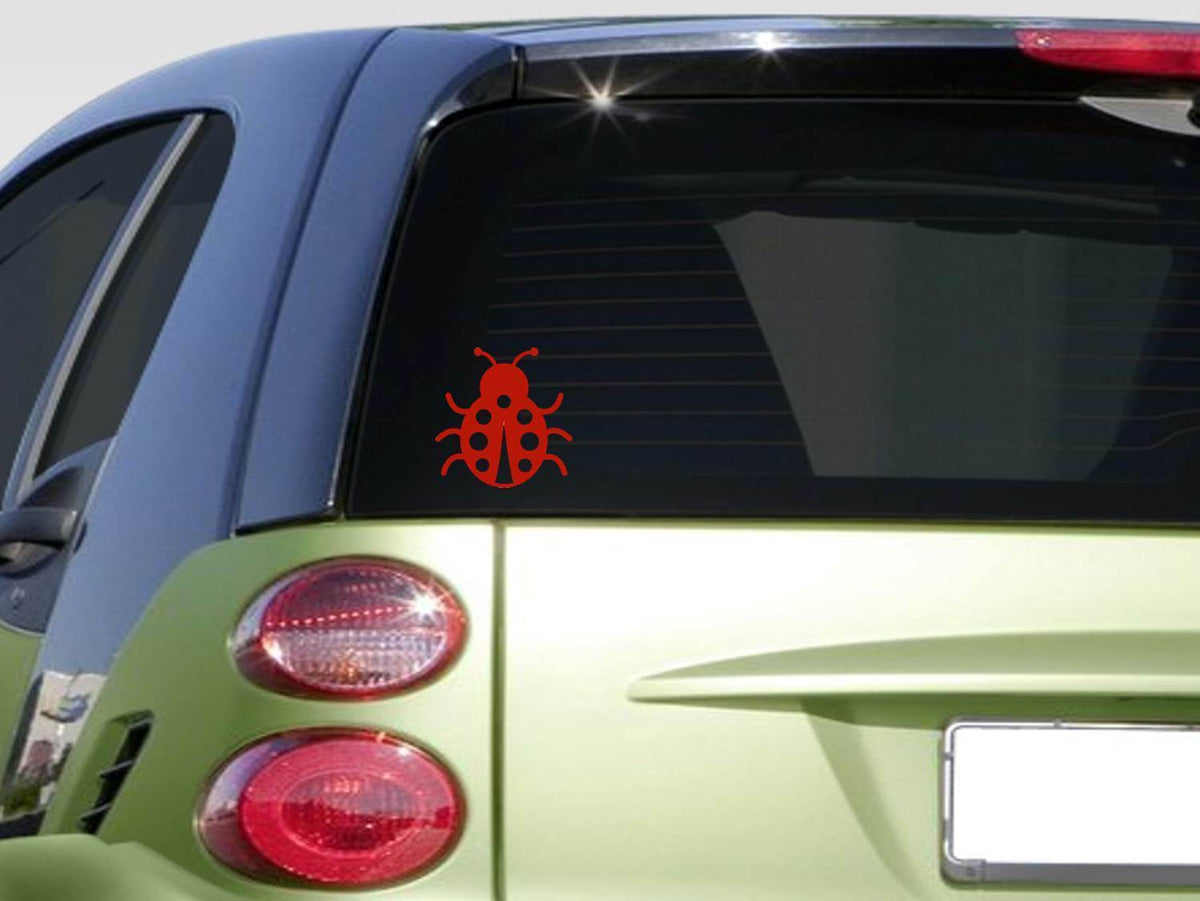 Ladybug Love Vinyl Decal – 6 Inch
