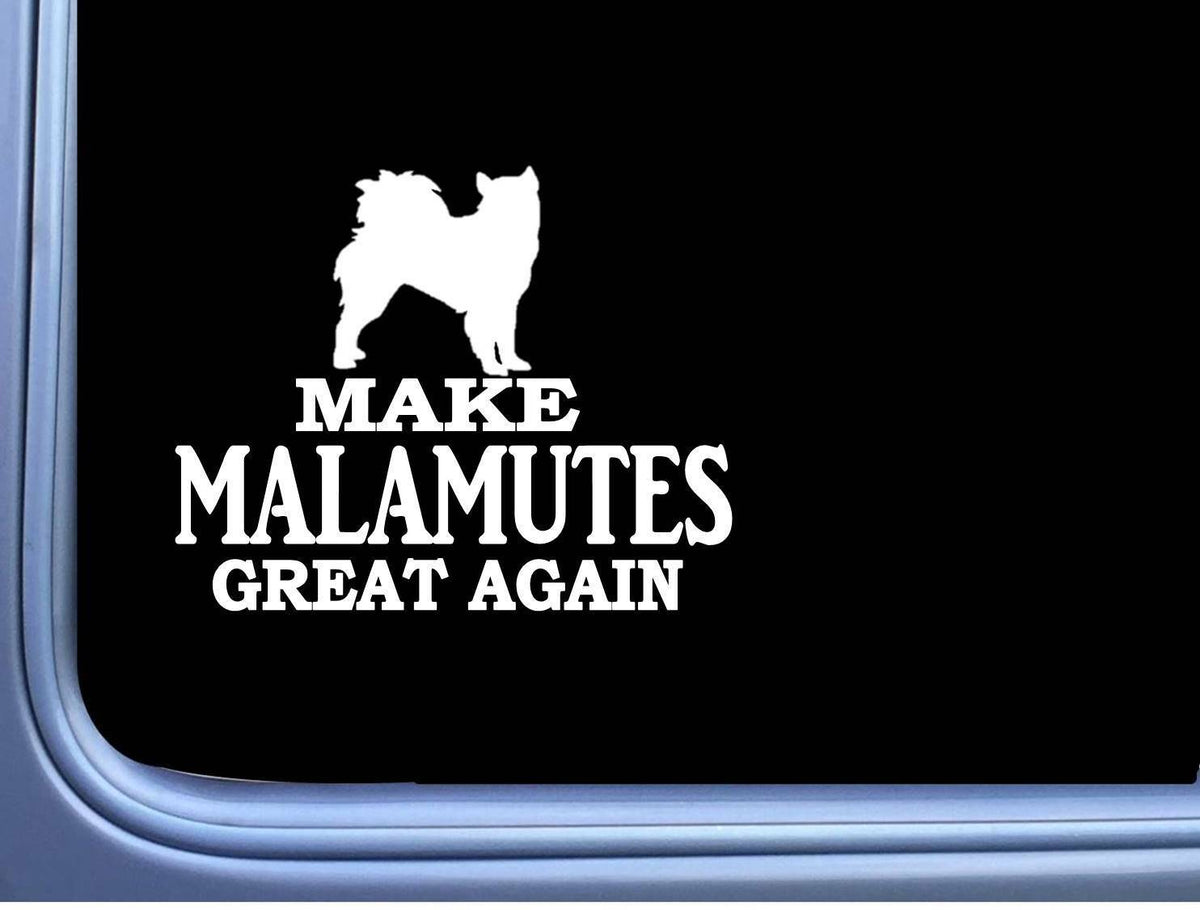 Malamute Maga Dog Vinyl Decal – 7 Inch