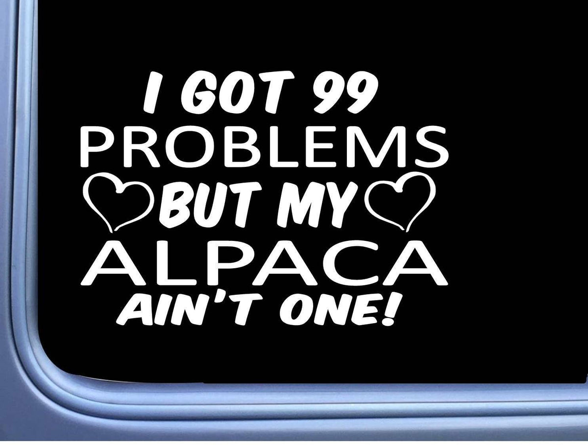 Alpaca Vinyl Decal