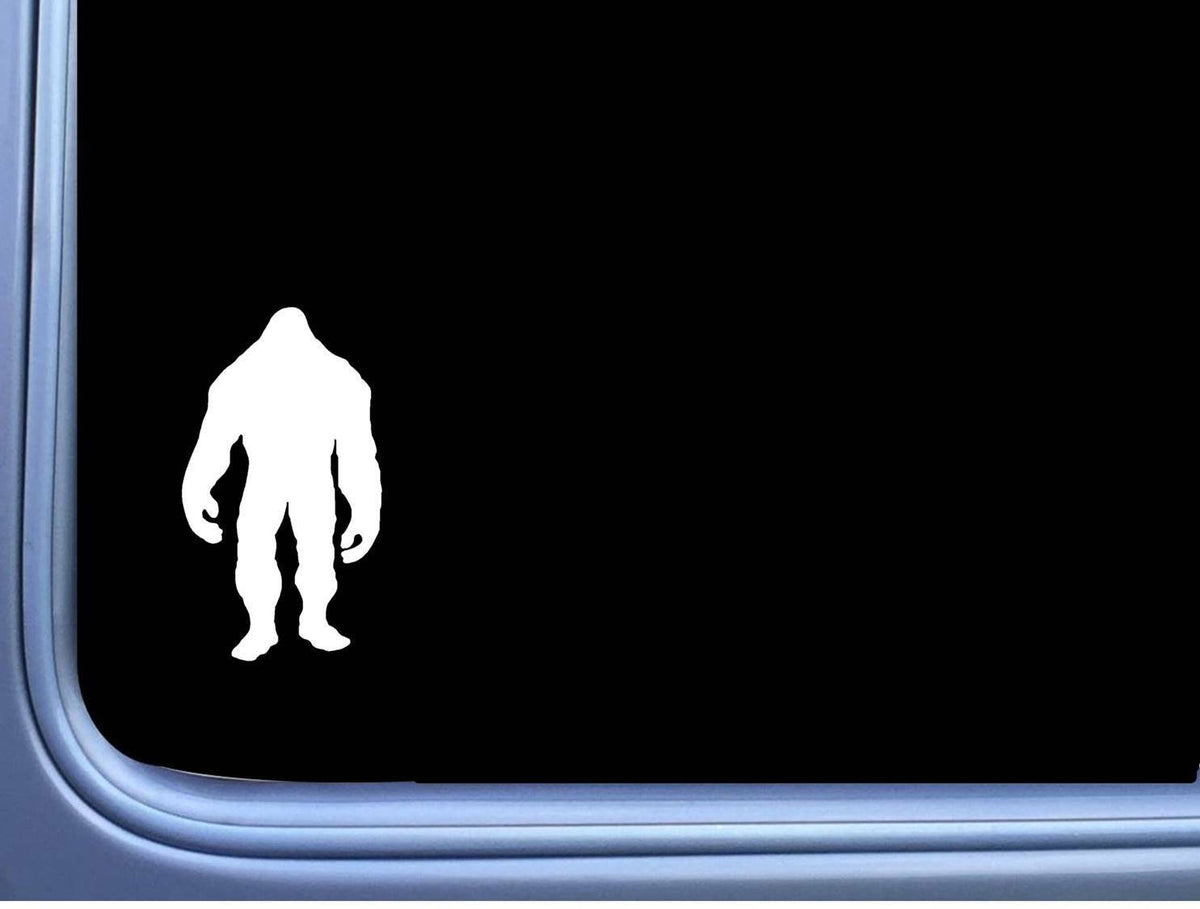 Bigfoot Silhouette Vinyl Decal – 8 Inch