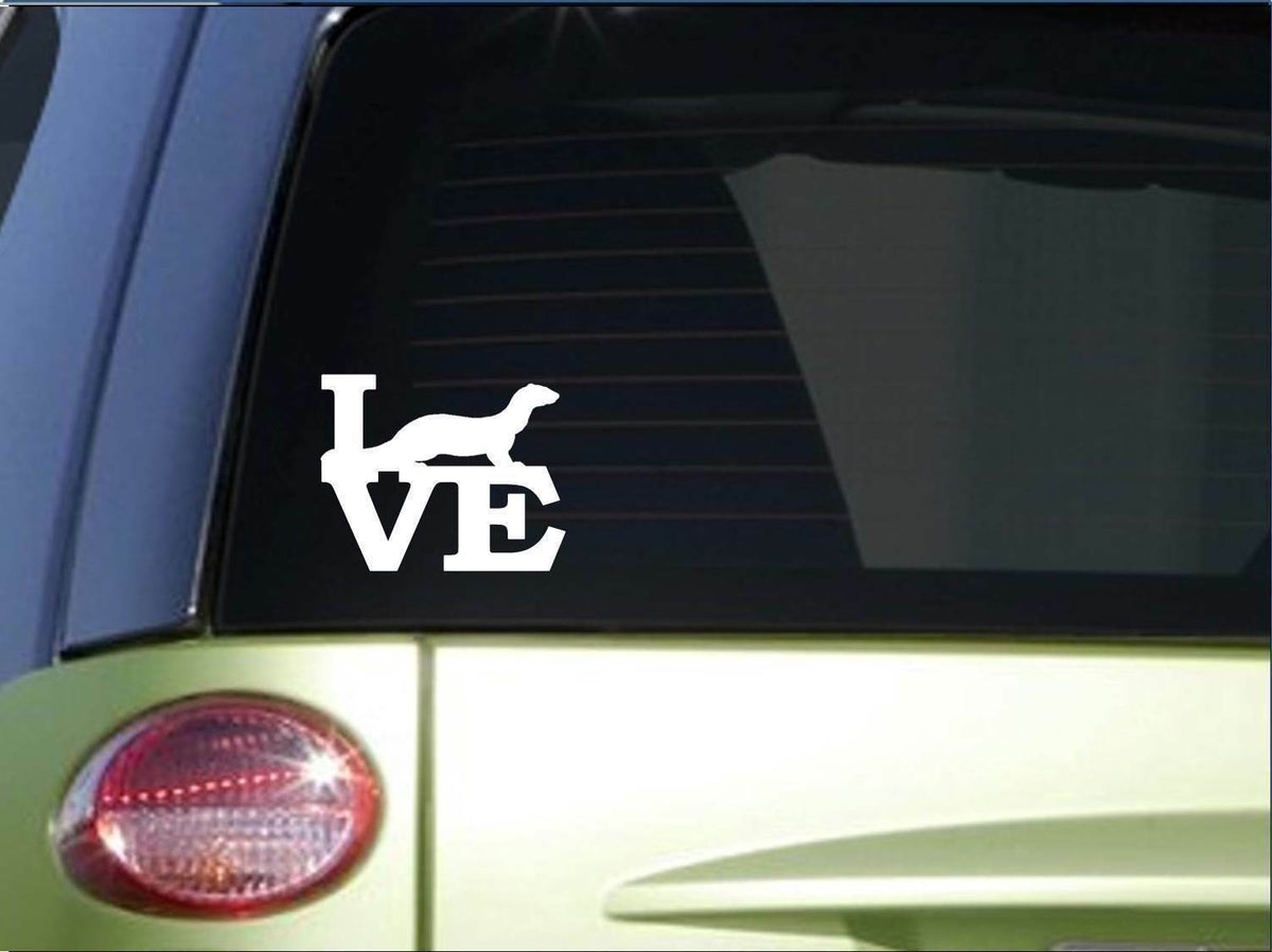 Ferret Love Vinyl Decal – 6 Inch