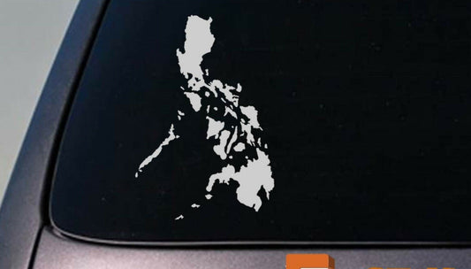 Philippines Country Vinyl Decal – 6 Inch