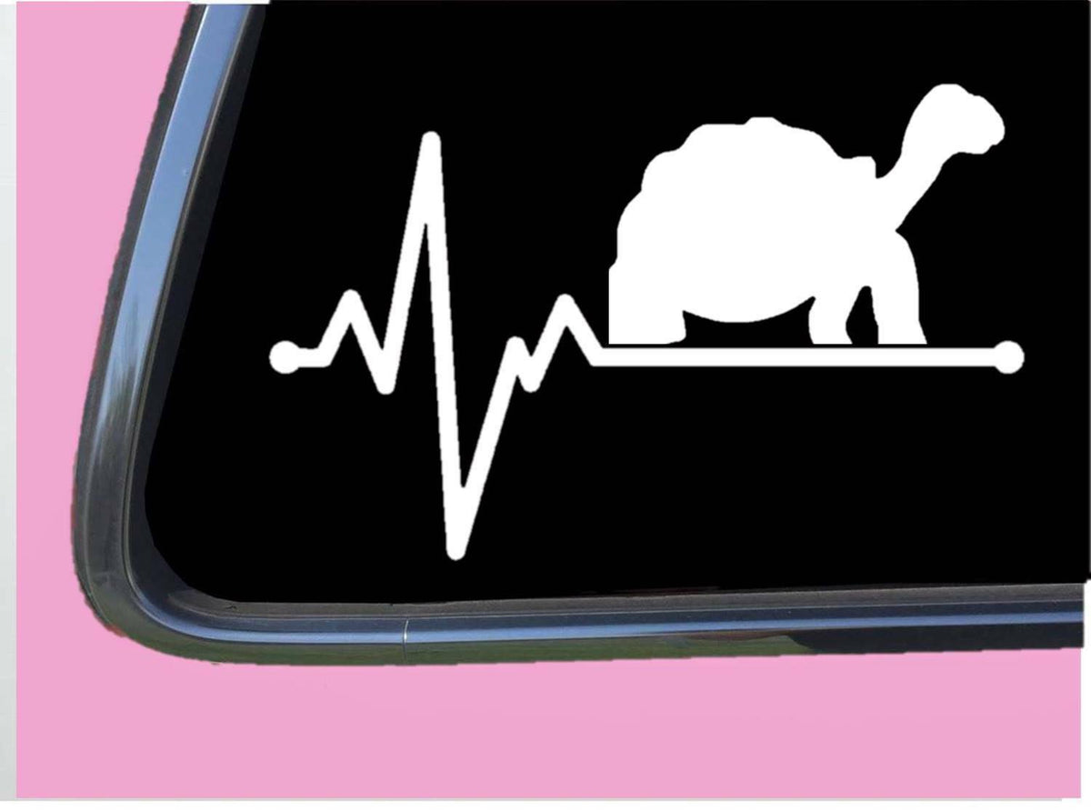 Tortoise Lifeline Vinyl Decal – 8 Inch