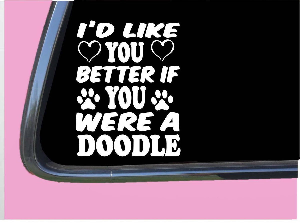 Doodle Like You Better Vinyl Decal – 8 Inch