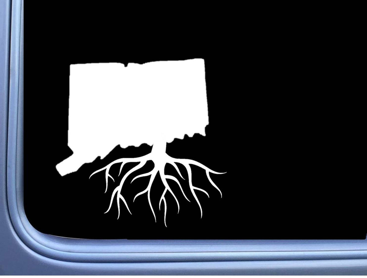 Connecticut Roots Vinyl Decal – 6 Inch