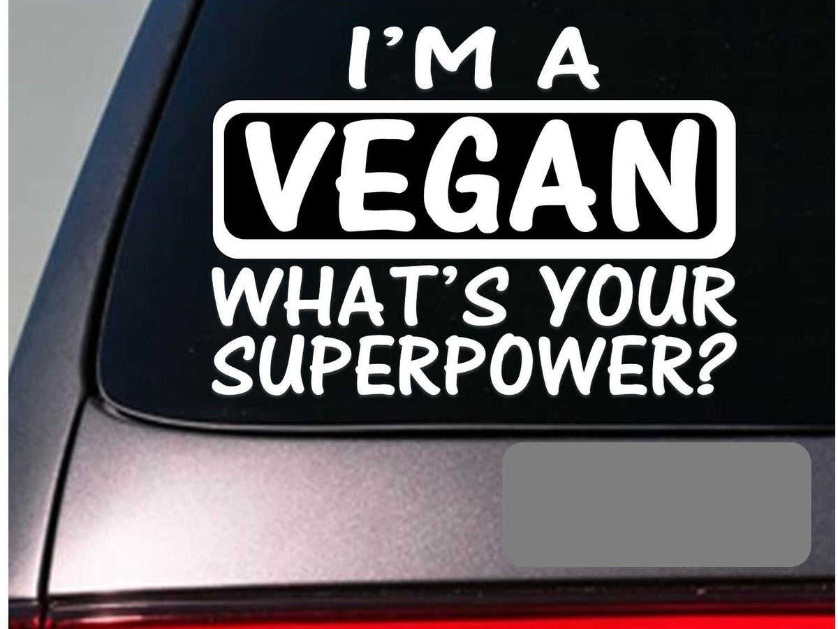 I'm a Vegan Vinyl Decal