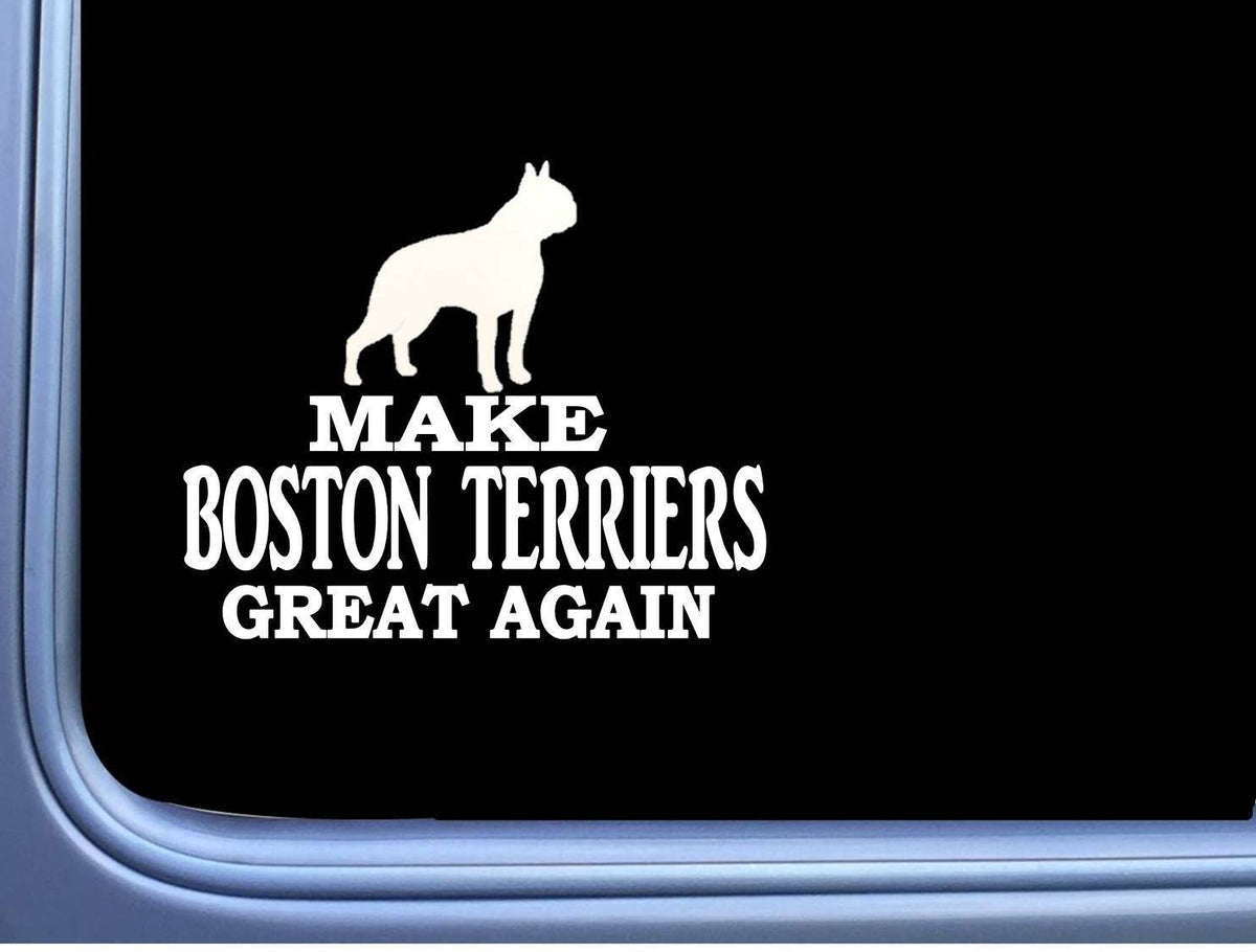 Boston Terrier Maga Dog Vinyl Decal – 7 Inch