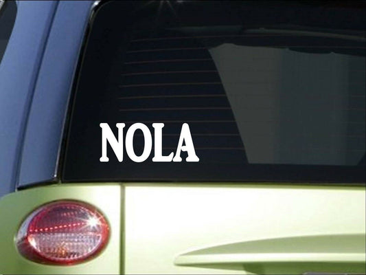 Nola Vinyl Decal – 8 Inch