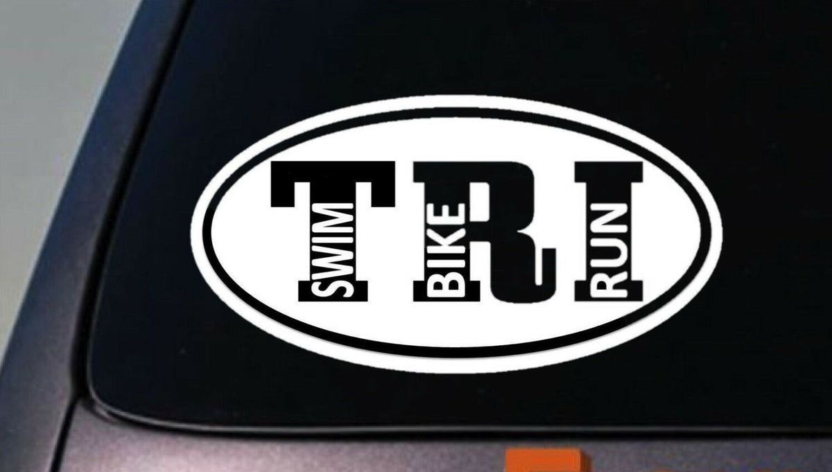 Triathalon Vinyl Decal