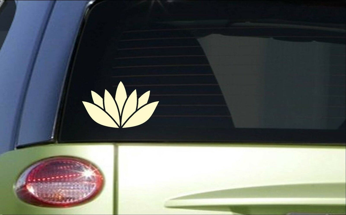 Lotus Flower Vinyl Decal – 6 Inch