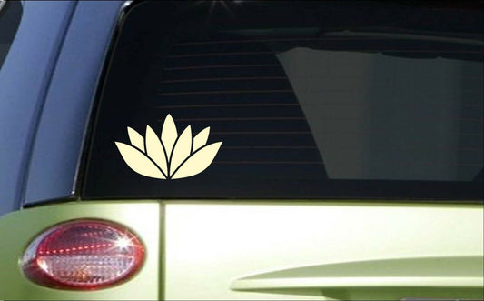Lotus Flower Vinyl Decal – 6 Inch