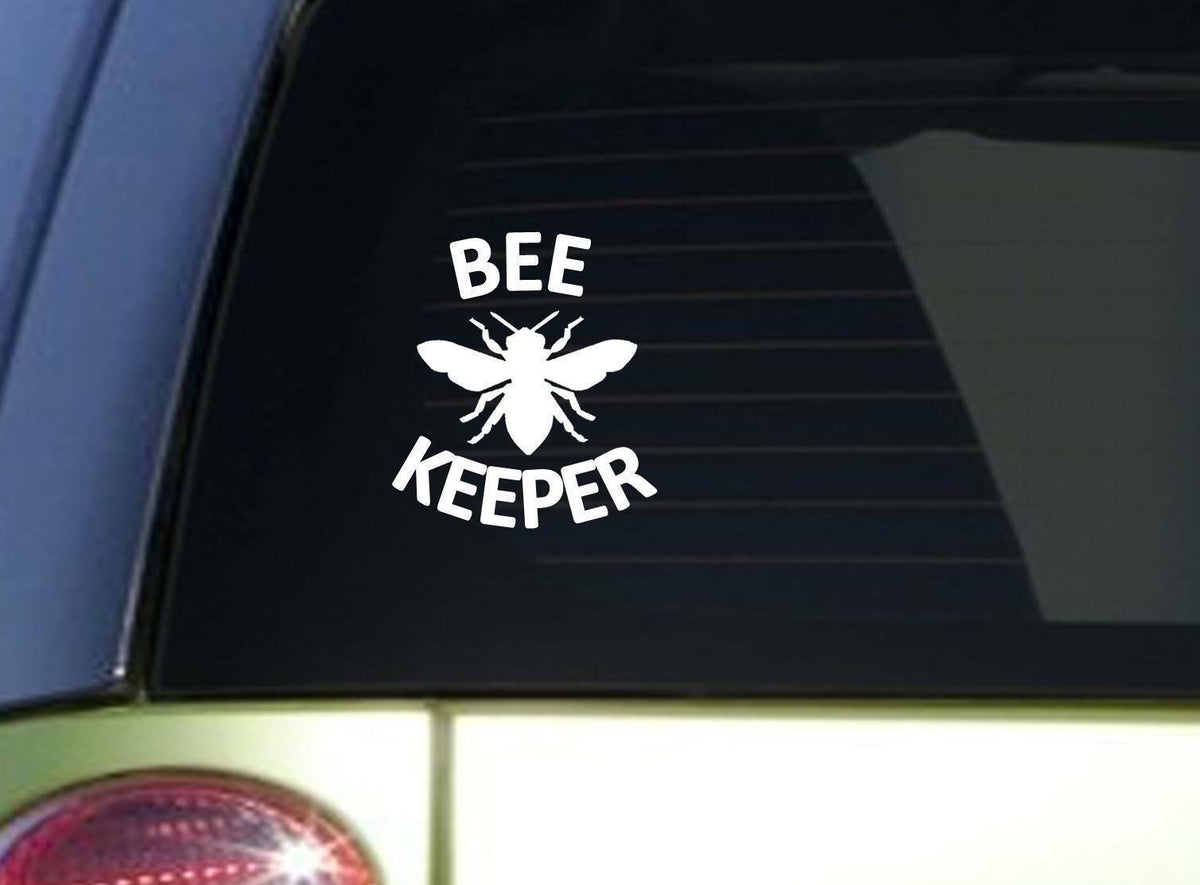 Beekeeper Vinyl Decal – 8 Inch