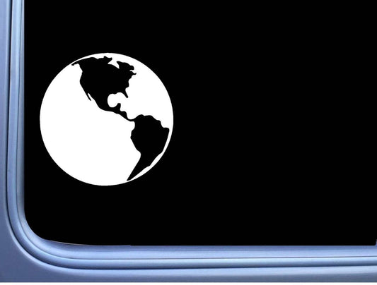 Earth Vinyl Decal – 6 Inch