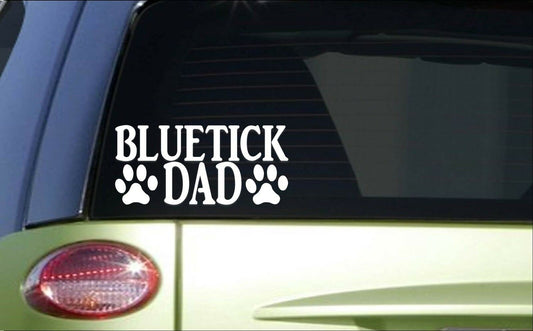 Bluetick Dad Vinyl Decal – 8 Inch
