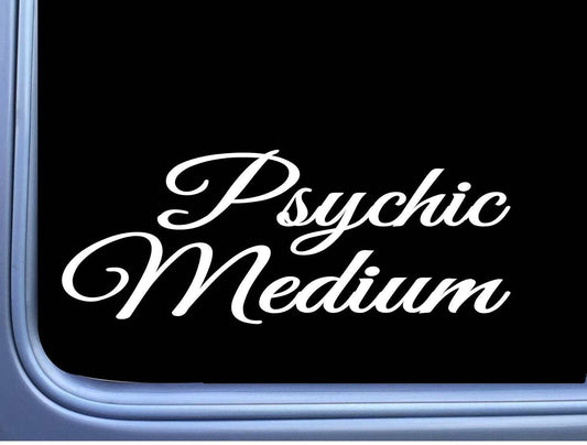 Psychic Medium Vinyl Decal – 8 Inch