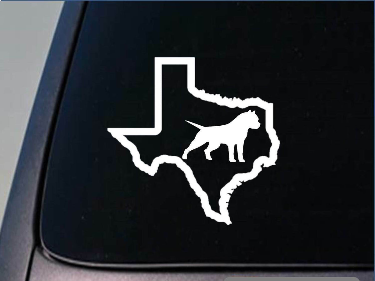 Bully Texas Vinyl Decal – 6 Inch