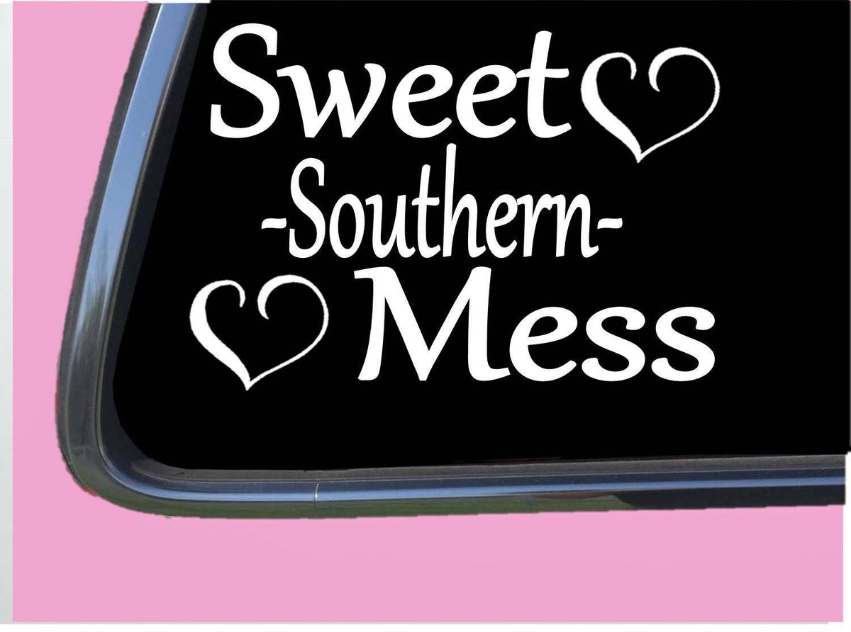 Sweet Southern Mess Vinyl Decal – 6 Inch