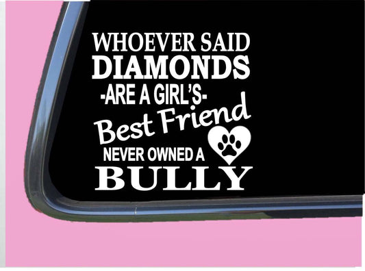 American Bully Diamonds Vinyl Decal – 6 Inch